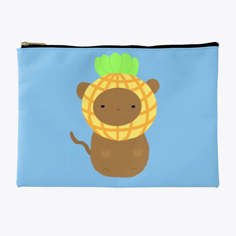 Grumpy Monkey | Colorful Zip Pouch