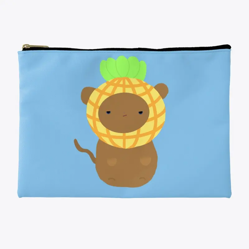 Grumpy Monkey | Colorful Zip Pouch